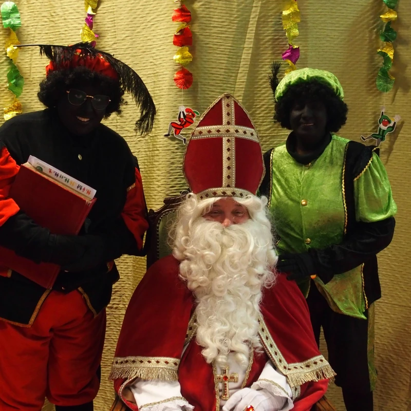 Sinterklaas op bezoek!